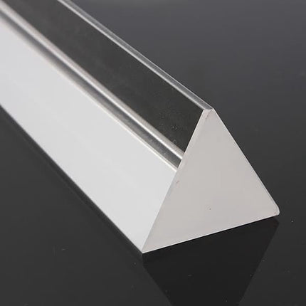 15cm Optisch Glas Kristal Drievoudig Driehoekig Prisma Fysica Onderwijs Lichtspectrum image 2