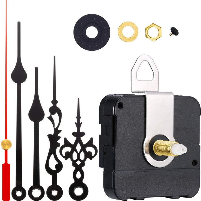 Quartz uurwerk - Nieuw Los Uurwerk Kopen en Vervangen - GWS HR 1688-23mm Zwart/Rood