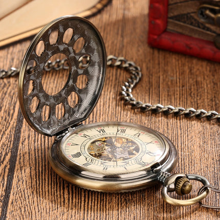 GWS Zakhorloge Mechanisch Vintage – Met ketting - Mechanisch Zakhorloge met handmatige opwinding image 2