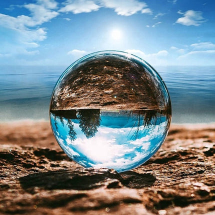 Gws Kristallen Bol voor Fotografie - Fotobol Prisma - Heldere kristallen bal - Lensball Ø 70 mm