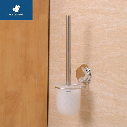 Waterval Wc-Borstel Hangend Zuignap RVS – Toiletborstel met Zuignaphouder – RVS Design - Optimale Hygiëne image 7