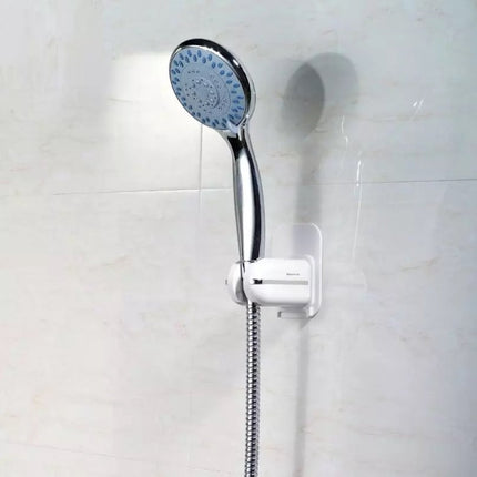 Waterval Zelfklevende Douchekophouder Lijm fix - Universele Douchekop & Handdouche Houder - Verstelbaar - Handdouchehouder - Zonder Boren & Schroeven image 6