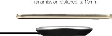 Blitzwolf Draadloze Snellader Qi - Zwart - Wireless Charger image 5