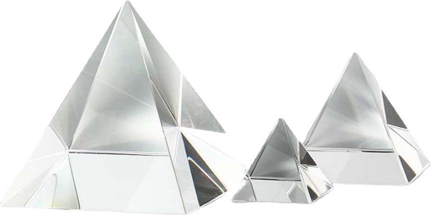 Kleurrijke glazen Prisma Suncatcher | Set per 3 stuks Kleurrijke glazen Prisma Suncatcher | Set per 3 stuks