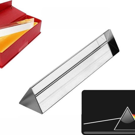 Prisma Driehoek Lichtspectrum - 10CM - Glas Prisma optica