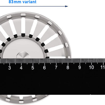 Gootsteen afvoerplug - 83 mm - RVS Afvoerzeef Spoelbak - korfplug image 5