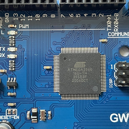 GWS MEGA2560 Geschikt voor Arduino - ATMEGA2560 Microcontroller Chip - USB Kabel image 2