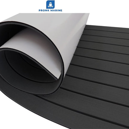 Premium EVA Teak Foam Decking Mat – Bootmat Teak Donkergrijs - 2400mm x 900mm x 6mm image 3