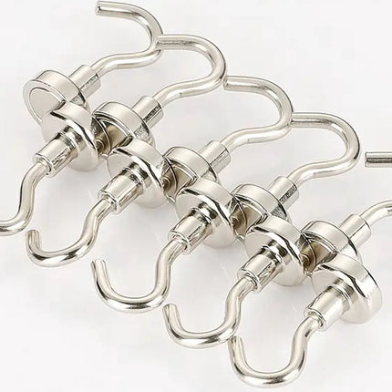 Brute Force Haakmagneten – Magneet met Haak – Ophangen met magneet – 32mm – 8 stuks image 2