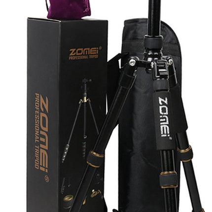 Zomei Z669 Professioneel Lichtgewicht DSLR Camerastatief - Universeel Fotostatief voor Fotografie – Aluminium Tripod Monopod - Zwart 152CM image 5