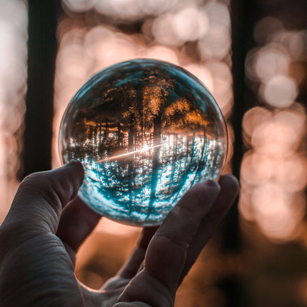 Gws Kristallen Bol voor Fotografie - Fotobol Prisma - Heldere kristallen bal - Lensball Ø 70 mm image 13
